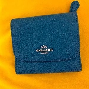Coach leather wallet